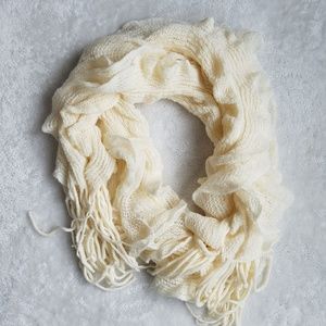 Boutique Luxury Ivory Scarf